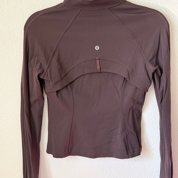 Lululemon Define Cropped Jacket *Nulu Espresso - Picture 4 of 5